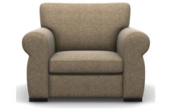 Heart of House Chloe Tweed Fabric Chair - Beige.